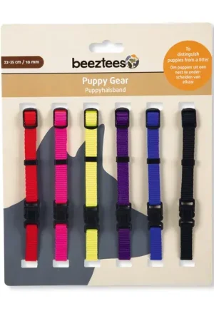 Beeztees Nylon Halsband Puppy Ass 6x 22-35x10 Favoriet